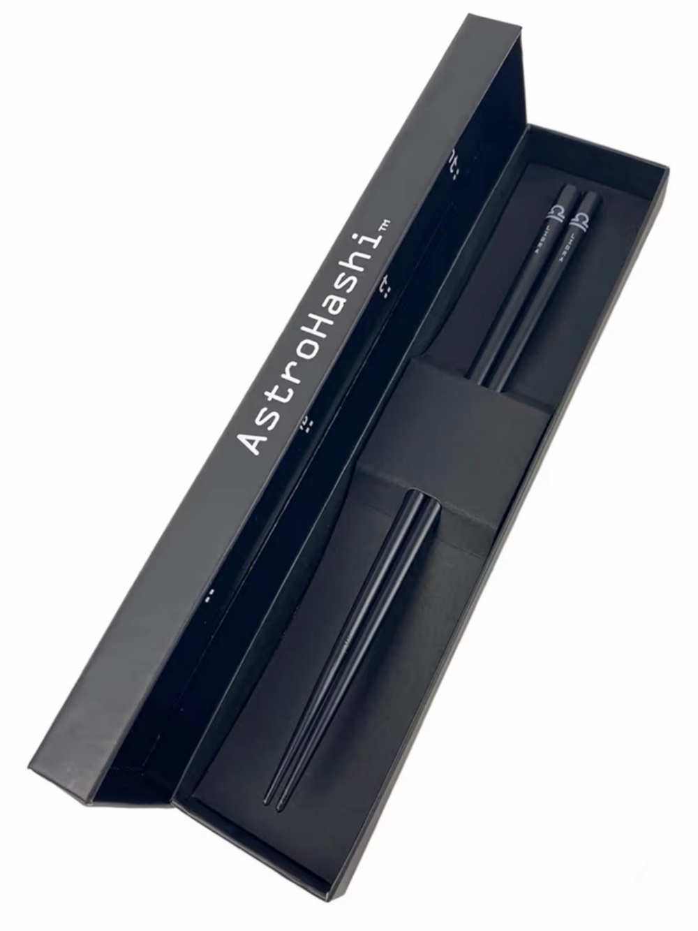AstroHashi Black Zodiac Astrology  Chopsticks in Gift Box ~Libra
